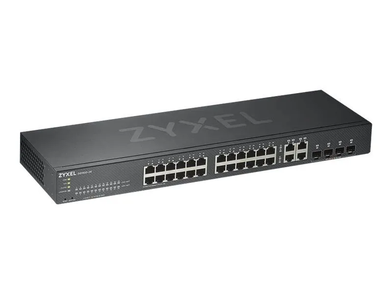 Коммутатор Zyxel GS1920-24v2 28 Port Smart Managed Gb Switch Hub / GS1920-24V2-E — фото лота 1