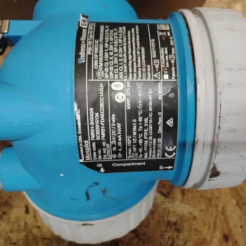 Датчик уровня Endress + Hauser MicroPilot FMR51-3HX42/0 Radar Level Transmitter — фото лота 1