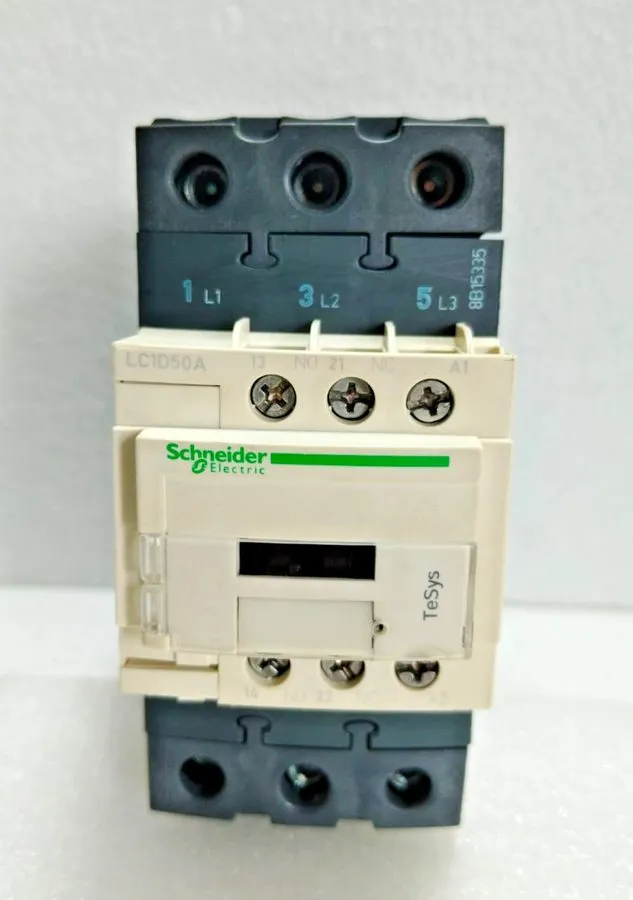 Контактор Schneider Electric TeSys D LC1D50A Contactor 3P 50A 40HP 3-Pole 1NO 1N