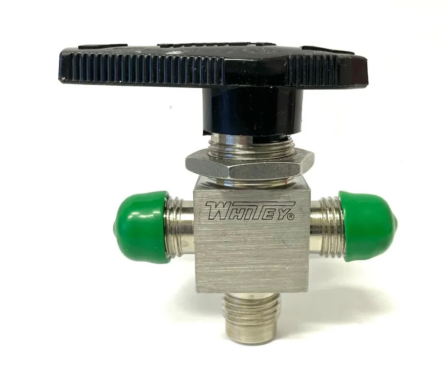 Клапан Swagelok SS-43XVCR4 3-Way Ball Valve, 2500 PSI, 172 BAR, 453847