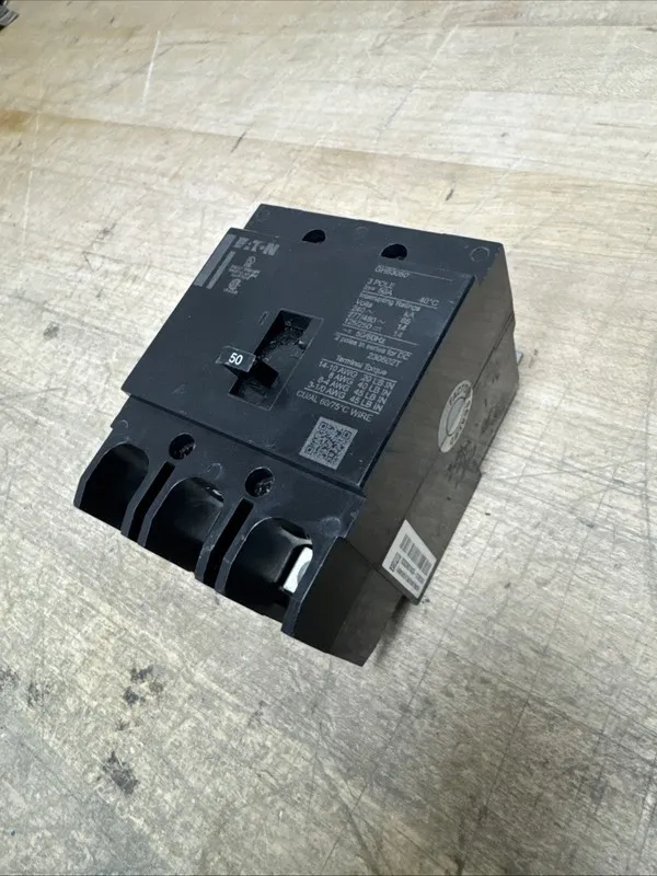 Автоматический выключатель Eaton GHB3050 THERMAL CIRCUIT BREAKER 50A, 3-Phases, 