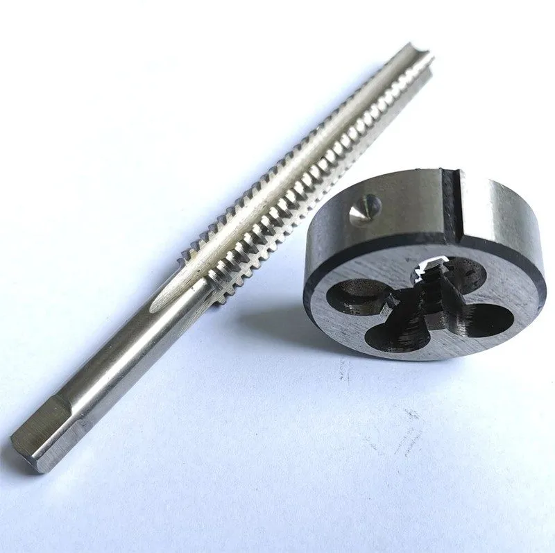 Режущий инструмент 1 Set HSS TR Taps & Die Trapezoidal Metric Right Hand Thread 
