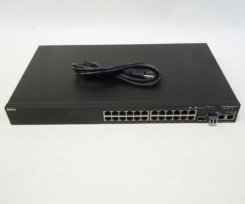 Коммутатор DELL PowerConnect 3424 24 Port Managed Ethernet Switch 10/100 24Port