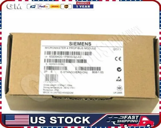 Частотный преобразователь 6SE6400-1PB00-0AA0 1 STÜCK NEUER SIEMENS MICROMASTER P