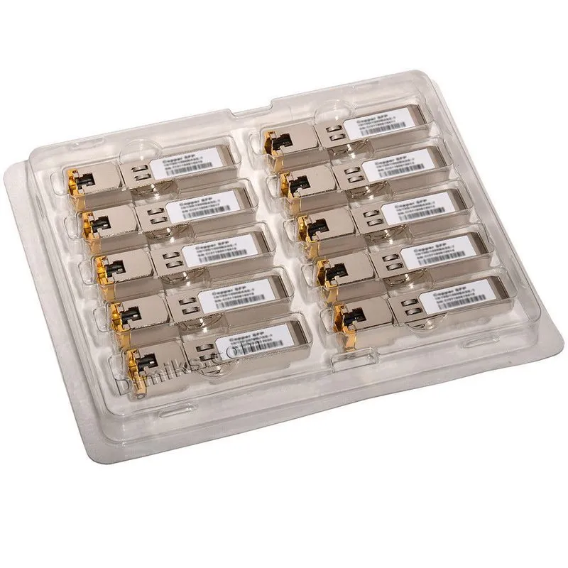 Трансивер Fully Compatibility 10GBase-T Transceiver SFP-10G-T 10G SFP Copper to  — фото лота 2