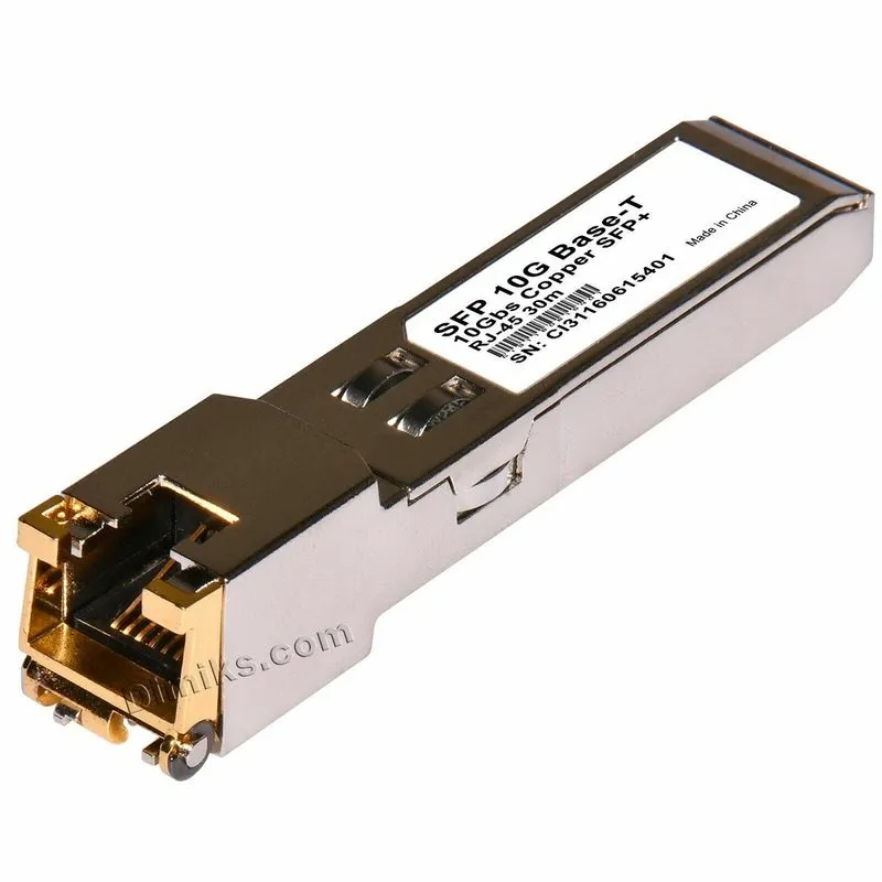 Трансивер Fully Compatibility 10GBase-T Transceiver SFP-10G-T 10G SFP Copper to  — фото лота 3