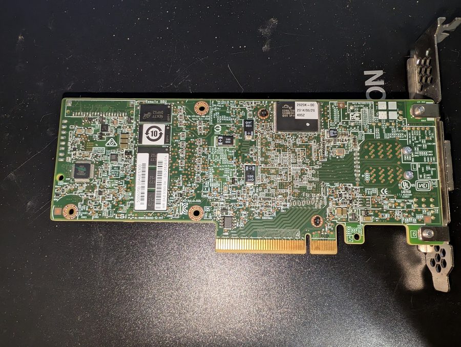 Контроллер LSI LOGIC MR SAS 9380-8E 8-Port 12Gb PCIe 3.0 MegaRAID RAID Controlle