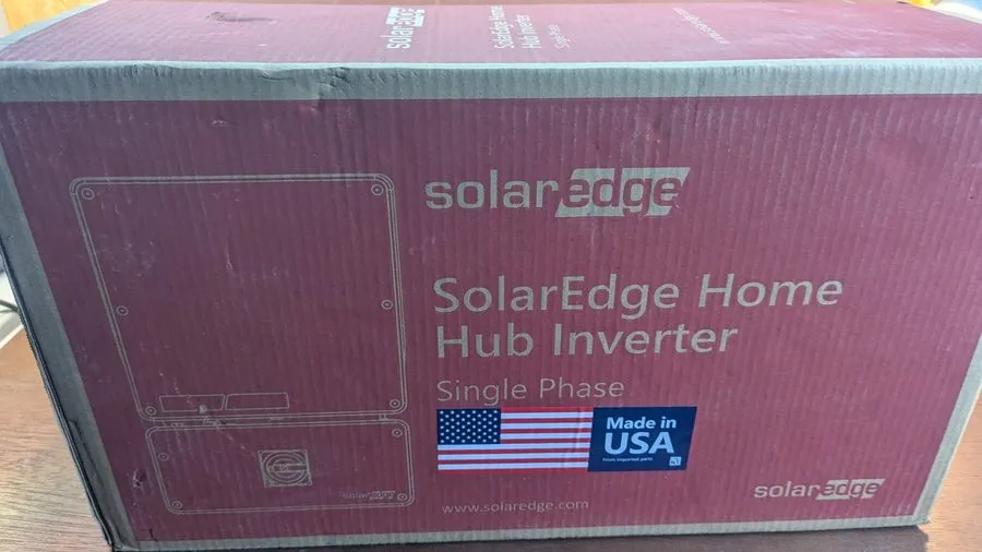 Инвертор SolarEdge USE-10000H-USMNUBL75 Home Hub Inverter 10KW Single Phase — фото лота 1