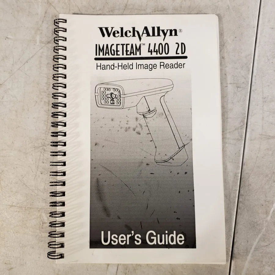 Медицинское оборудование Welch Allyn Scanners 4400/4410, ScanTeam1100, 4400 User — фото лота 1