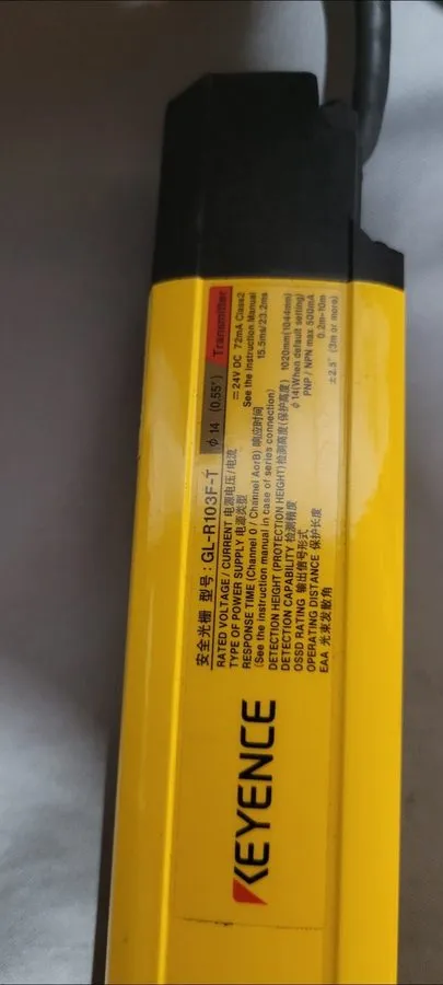 IIoT-устройство Keyence GL-R103F-T / GL-R103F-R Light Safety Curtain Set — фото лота 2