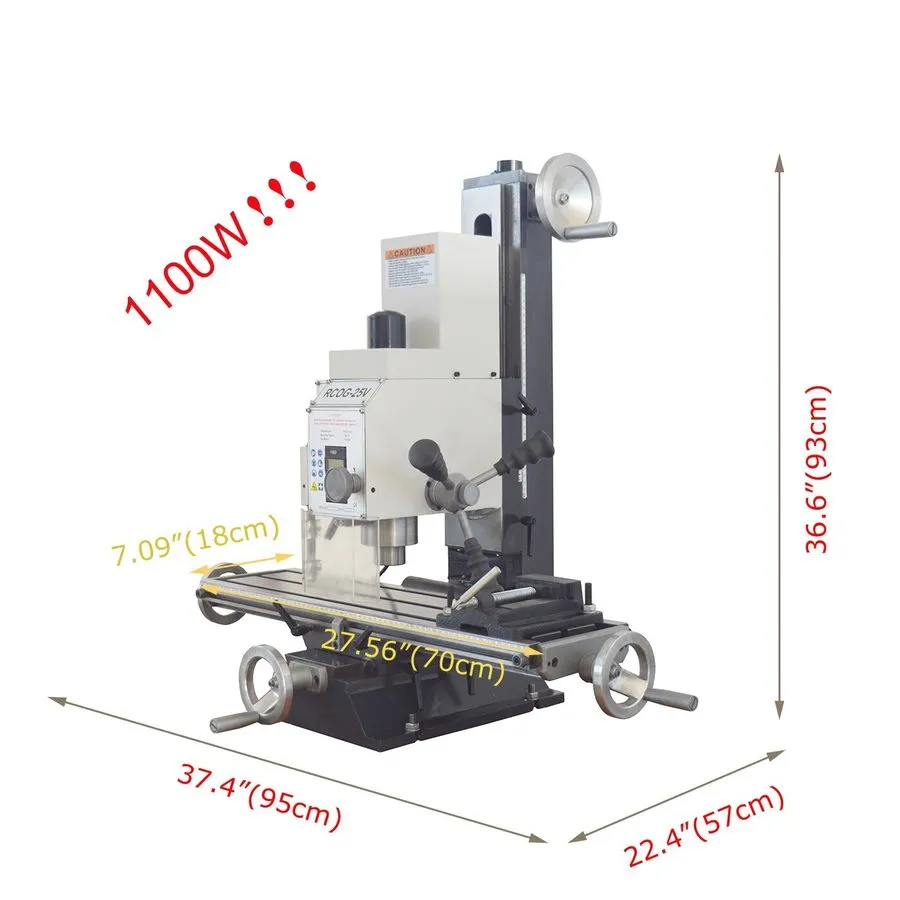 Оборудование ЧПУ RCOG-25V Milling Drilling Machine MT3