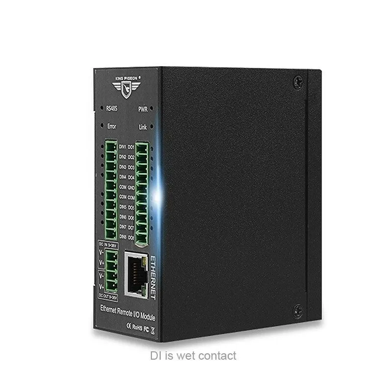 Модуль M100T Ethernet Remote IO Module Data Acquisition Module 2DI+2AI+2DO+1RS48 — фото лота 1