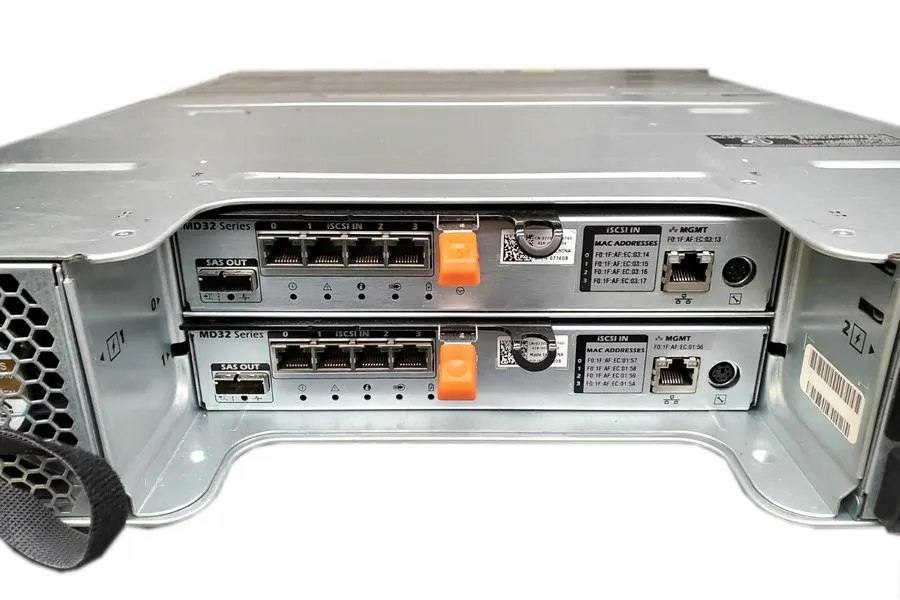 Контроллер СХД Dell PowerVault MD3200i iSCSI SAN Storage Array 2 x Controller 12 — фото лота 2