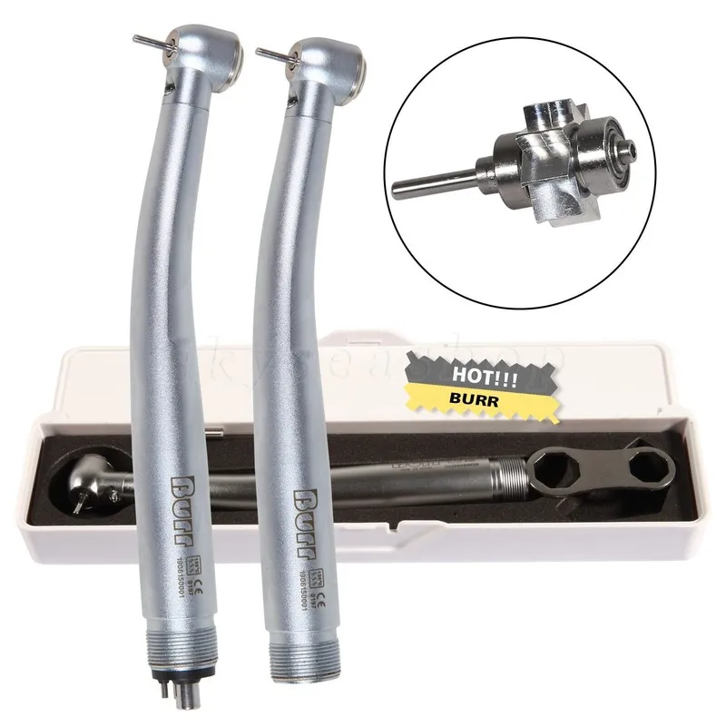Стоматологический наконечник Dental Fiber Optic LED E-generator high speed handp — фото лота 2