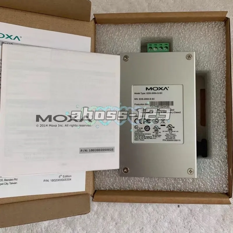 IIoT-устройство MOXA EDS-205A-S-SC Unmanaged Ethernet Switch Singlemode
