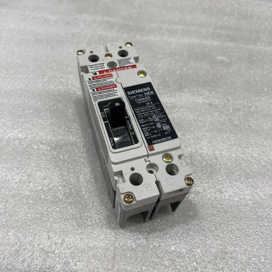 Автоматический выключатель Siemens HEB2B025B 25-Amp 2-Pole 25A 2P 480V Circuit B