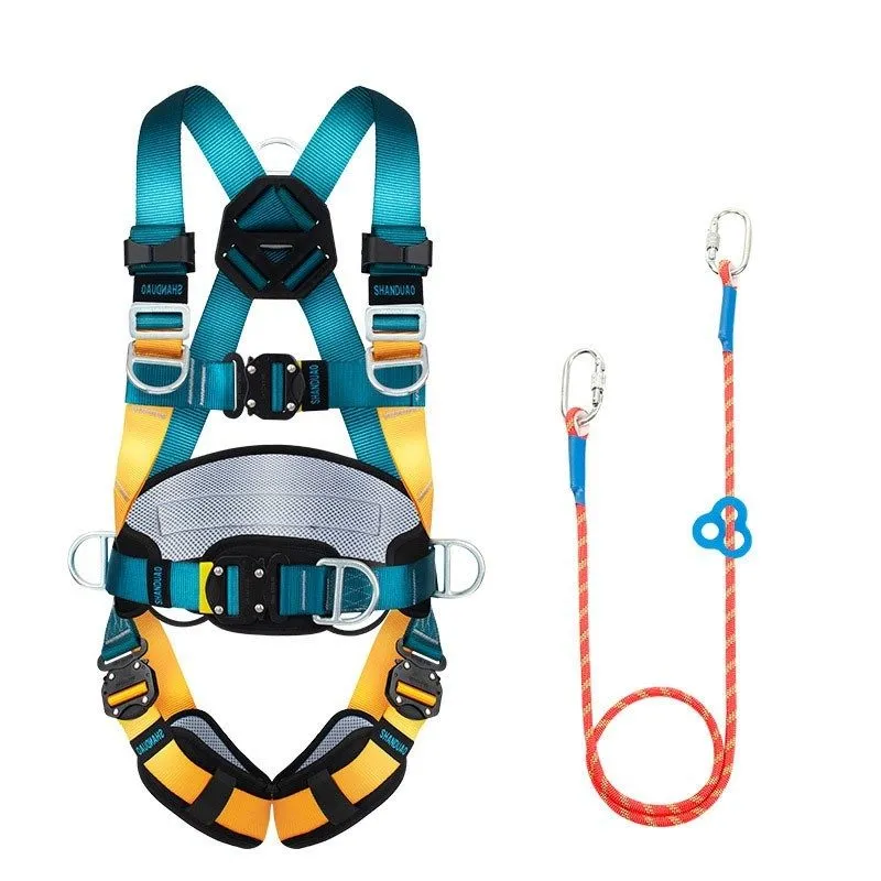Жгут проводов Rock Climbing Anti-fall Harness Quick Insertion 5-point Full Body 