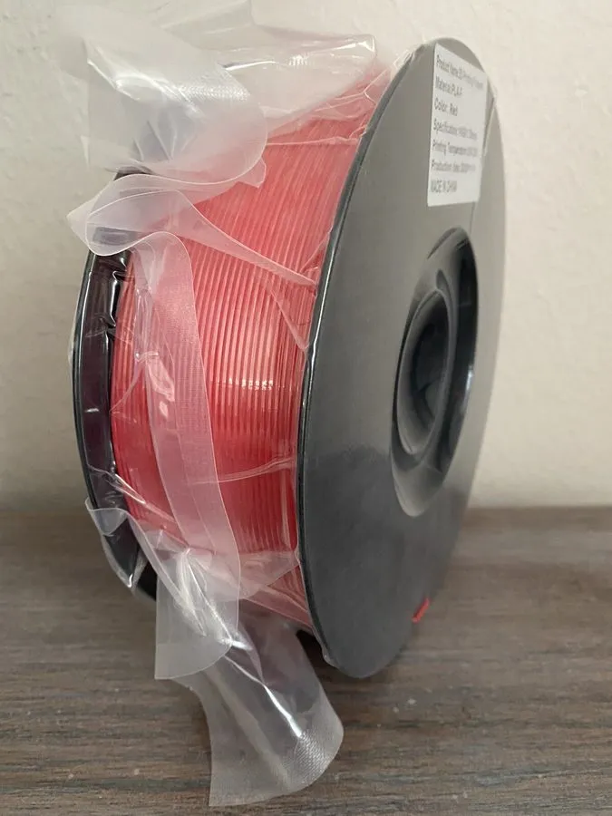 3D-принтер Translucent Red Flexible PLA 3D Printing Filament 1kg/2.2lb 1.75mm