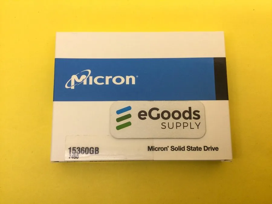 SSD-накопитель Micron MTFDKCC15T3TFR 15.36TB NVME U.3 2.5in SSD (80%-89% Health 