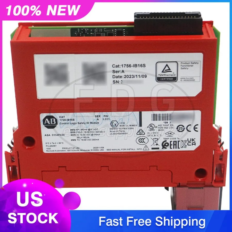 Модуль ввода-вывода Allen-Bradley 1756-IB16S ControlLogix Safety I/O Module SEAL