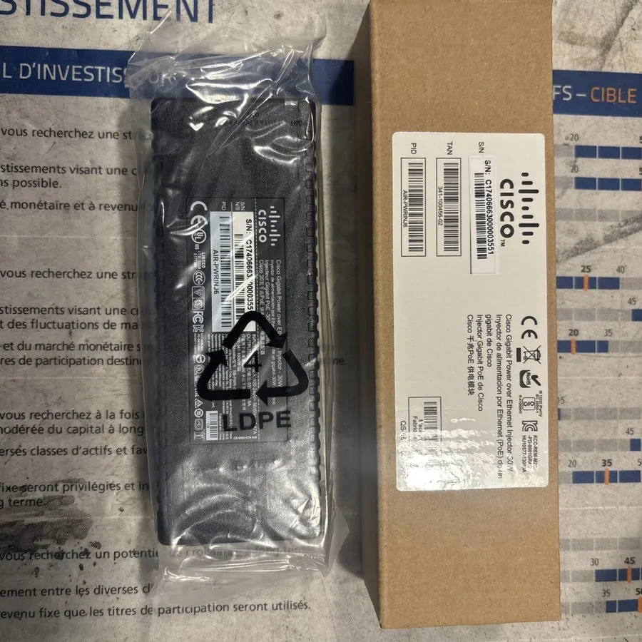 Точка доступа Wi-Fi Cisco Aironet Power Injector 30w 802.3at PoE Access Point AI
