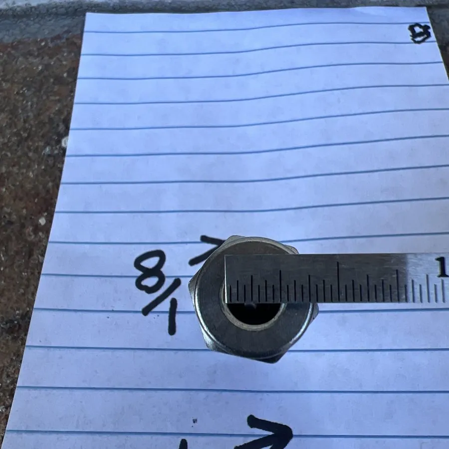 Фитинг Swagelok SS-400-R-2 1/4 1/8" Stainless Steel Fitting Reducer — фото лота 2