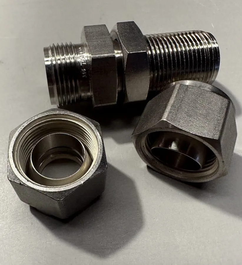 Фитинг Swagelok SS-810-61 Tube Fitting, Bulkhead Union, 1/2 in. Tube OD