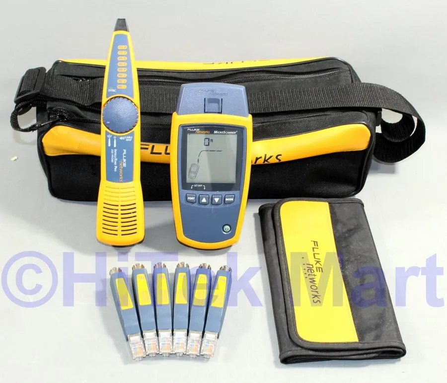 Тестер Fluke Networks MS2-KIT Microscanner 2 & Intellitone Pro 200 Cable Test Ki
