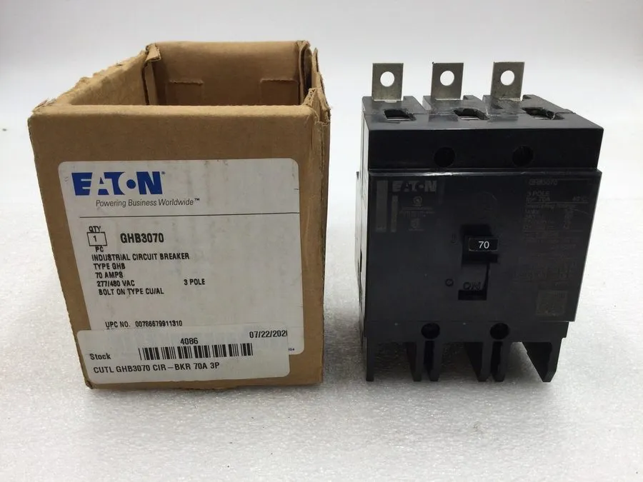 Автоматический выключатель Westinghouse GHB3070 3 Pole 70 Amp 480V AC Circuit Br