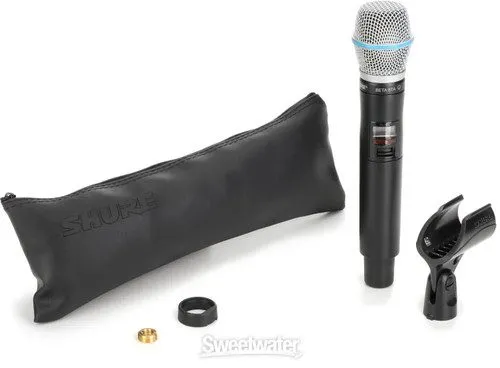 Радиосистема Shure QLXD2/BETA87A Wireless Handheld Microphone Transmitter G50 Ba — фото лота 1