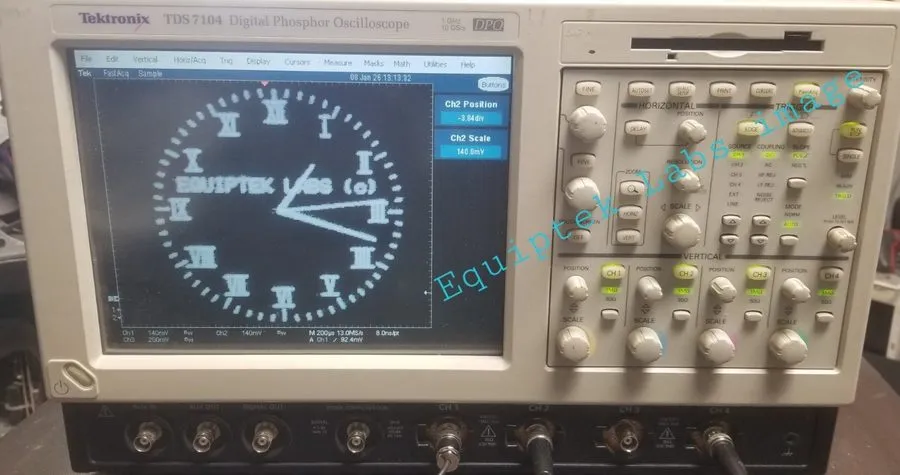 Осциллограф Tektronix TDS7104 DPO 1 GHz 10 GS/s 4 Ch. ! !