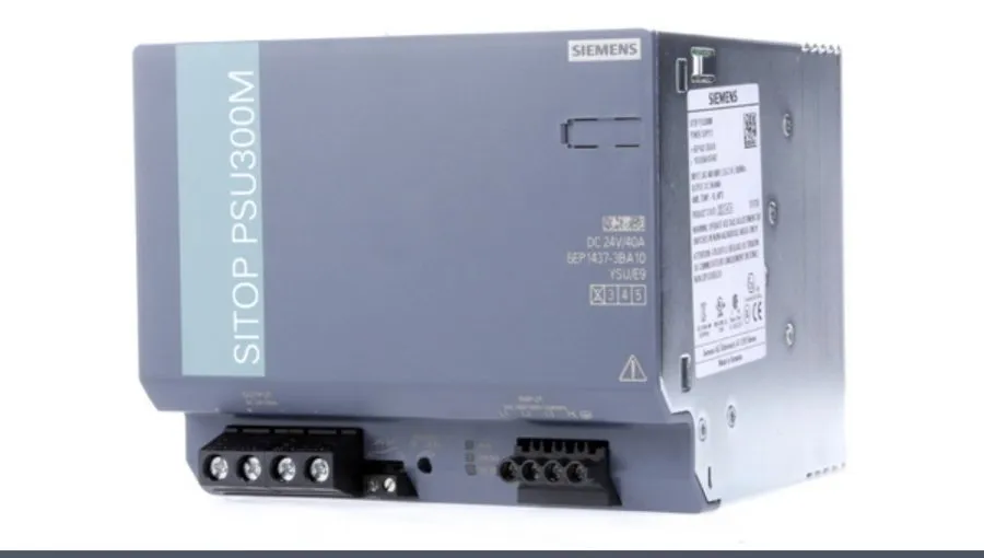 Блок питания SIEMENS 6EP1437-3BA10 SITOP PSU8200 POWER SUPPLY, 24VDC, 40A. 4E-21