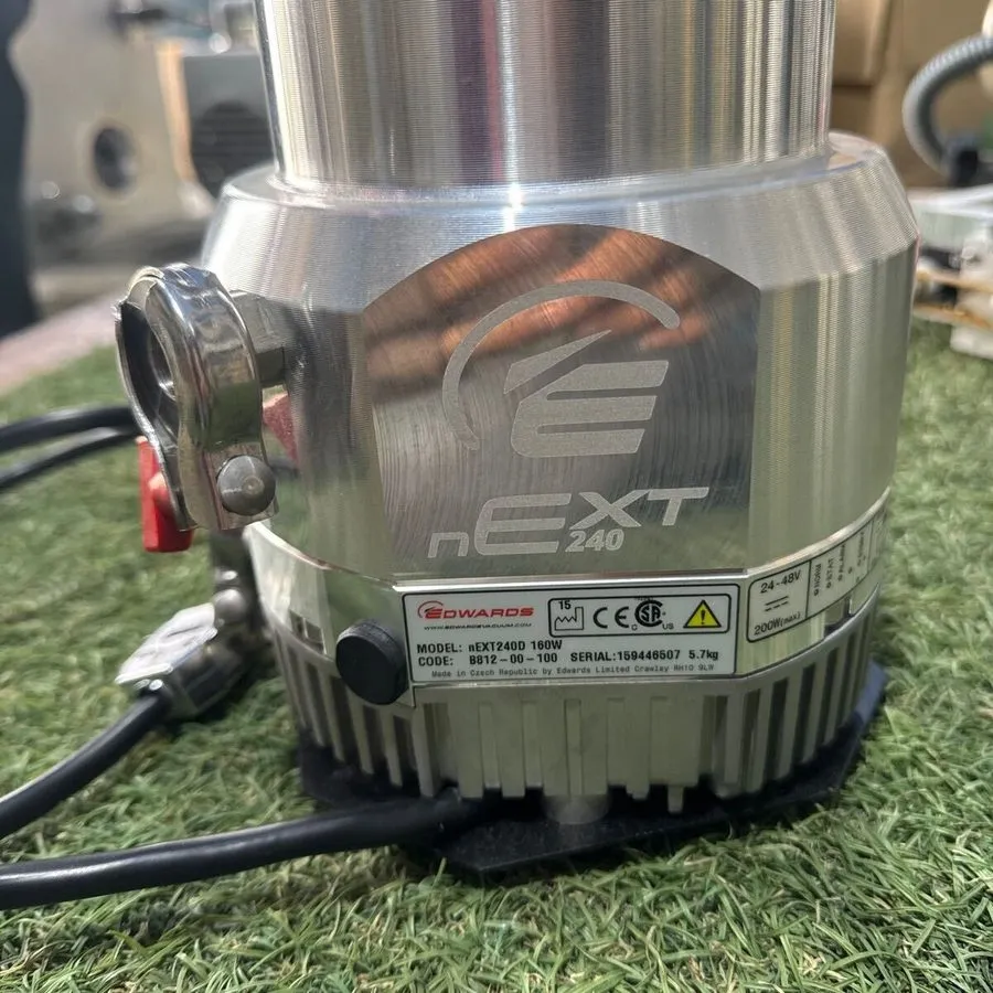 Насос Edwards nEXT240D 160W Turbomolecular Vacuum Pump w/Air Cooler & Extras