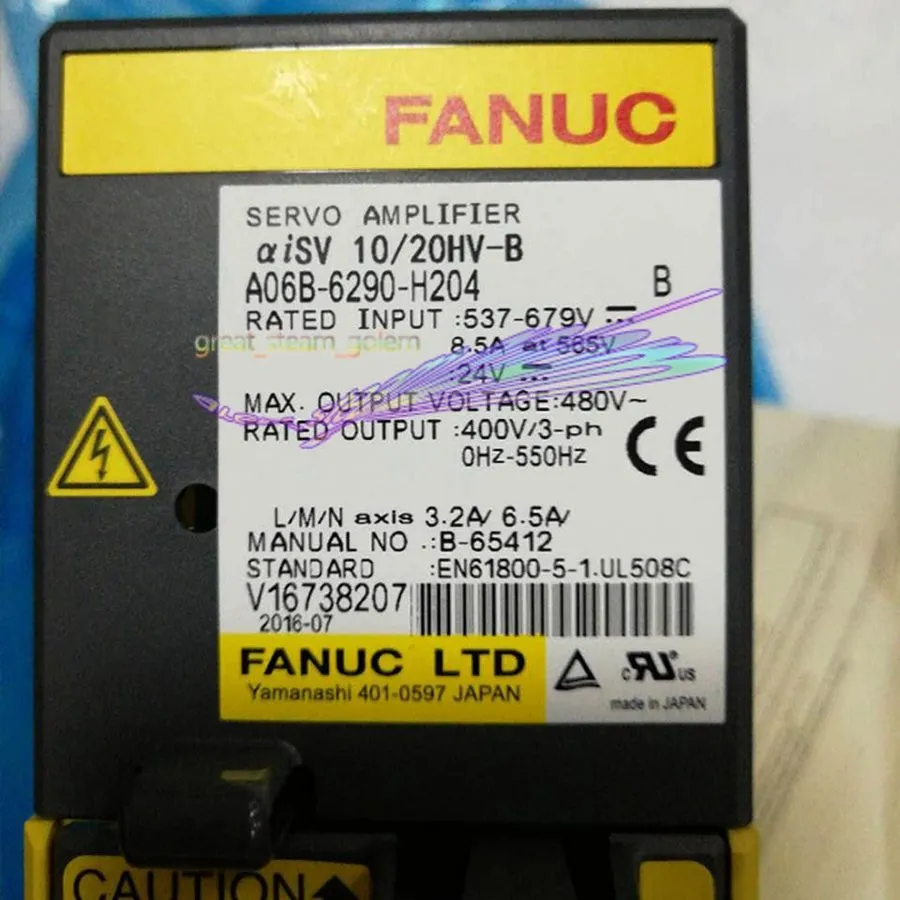 Сервоусилитель Fanuc Servo Drive Amplifier A06B-6290-H204