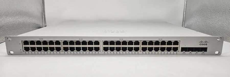 Коммутатор Cisco Meraki MS210-48FP 48-Port Gigabit PoE+ Cloud Switch 740W Budget