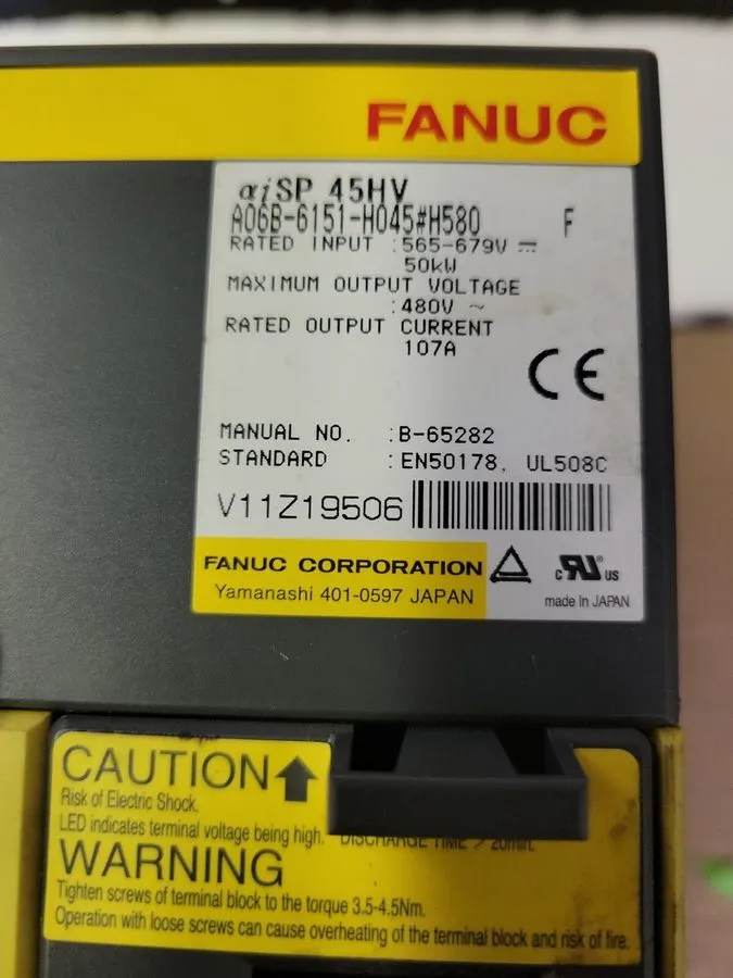 Сервоусилитель FANUC A06B-6151-H045 Servo Drive