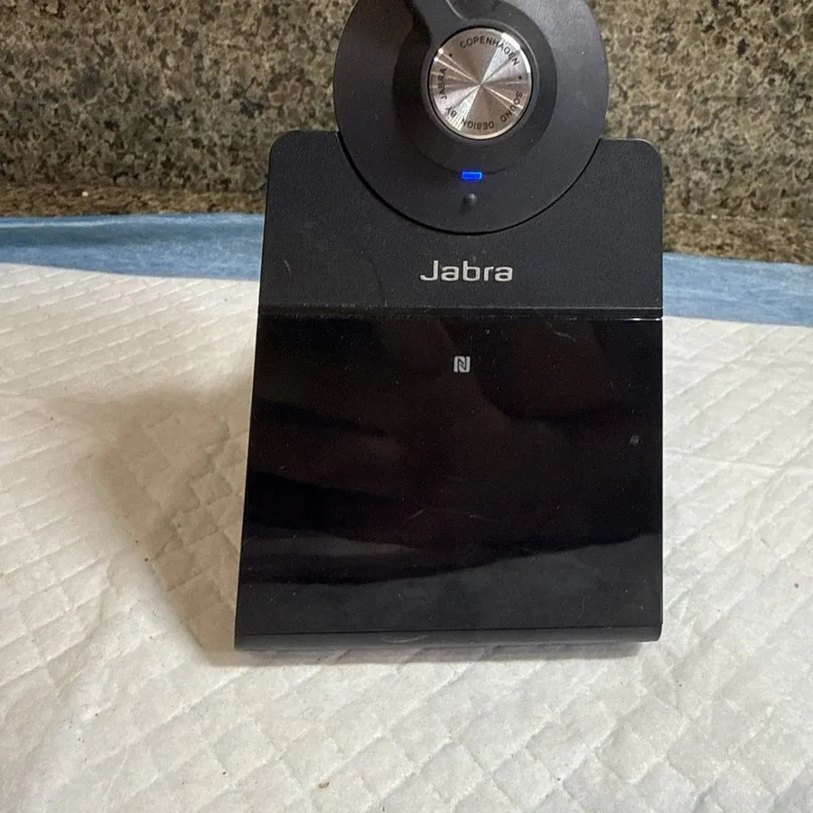 VoIP-шлюз Jabra Engage 75 GN Mono Wireless Headset Model WHB050BS w Base Power — фото лота 2