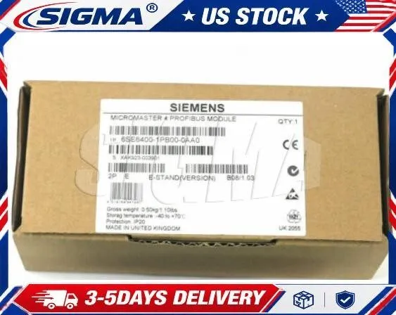 Частотный преобразователь 6SE6400-1PB00-0AA0 1 STÜCK NEUER SIEMENS MICROMASTER P