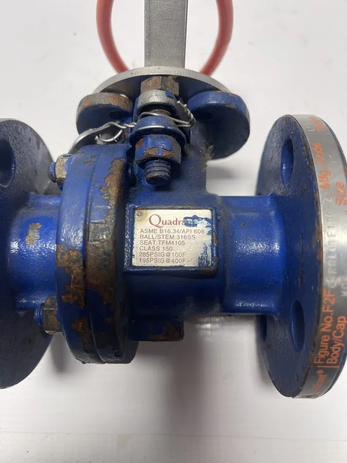 Клапан Quadrant F2FCSRRL01F100-Z 1" Stainless Steel Ball Valve