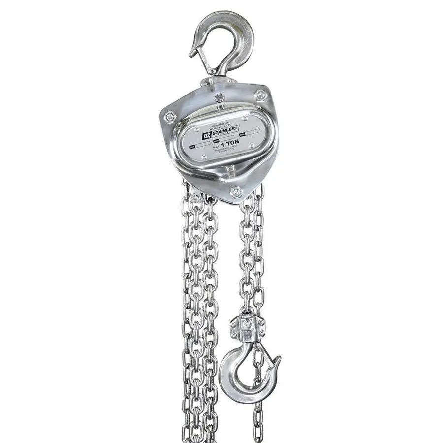 Таль OZ LIFTING PRODUCTS Stainless Steel Chain Hoist 807ER6 — фото лота 1