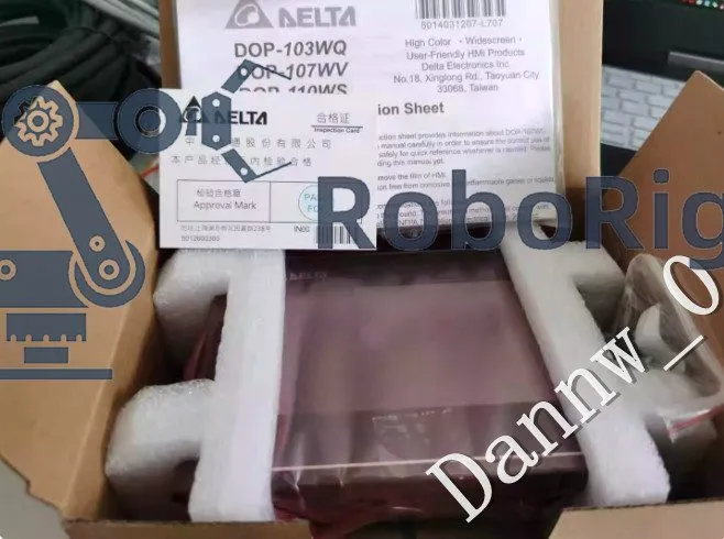 Панель оператора Delta DOP-103WQ HMI Touch Screen Operation Panel