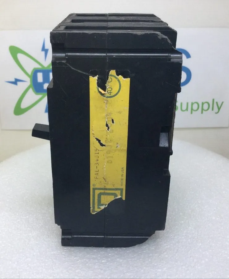 Автоматический выключатель Square D FAL34015 Circuit Breaker, 15A, 480V AC, 250V