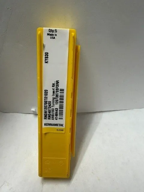 Режущий инструмент RNGN120700T01020 Ceramic turning insert KY830 Kennametal of 3