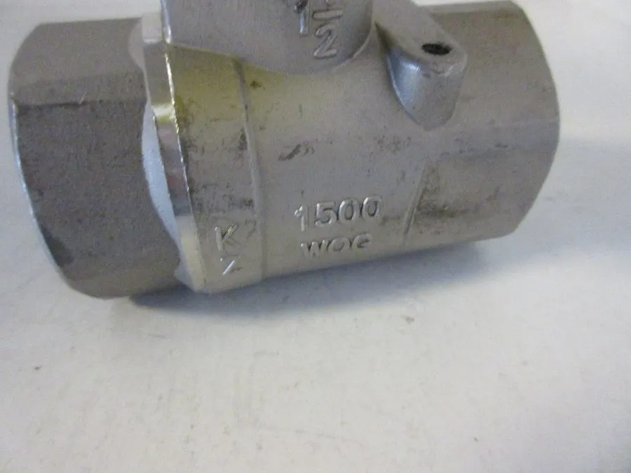 Клапан Apollo 76-107-01 ( 1 1/2") 1.5 CF8M Stainless Steel Ball Valve 1500 WOG — фото лота 2