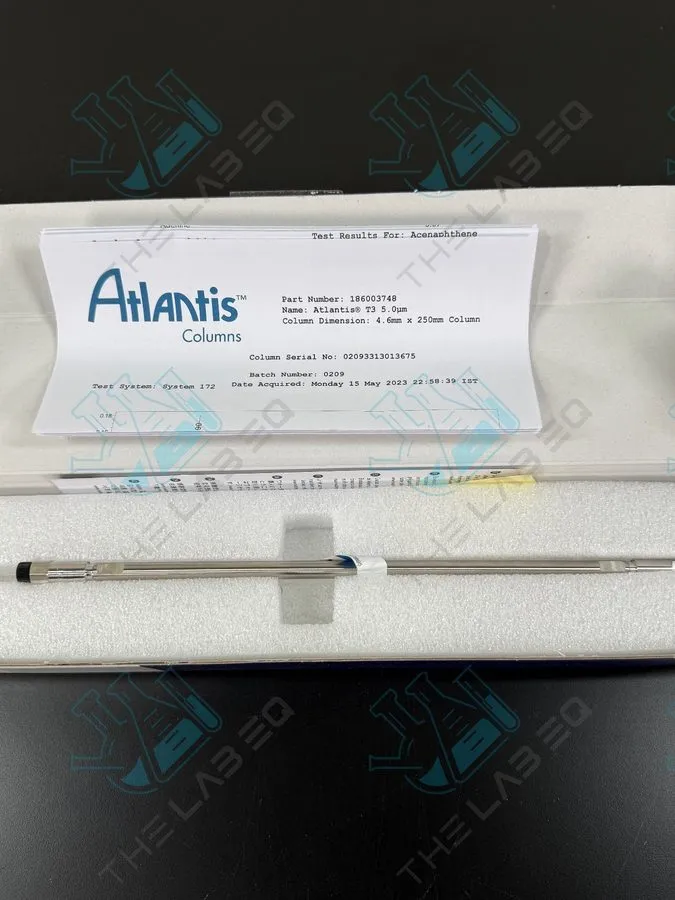 Хроматографическая колонка Waters Atlantis T3 100Å 5 µm 4.6 mm X 250 mm HPLC Col