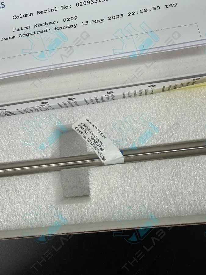 Хроматографическая колонка Waters Atlantis T3 100Å 5 µm 4.6 mm X 250 mm HPLC Col — фото лота 2
