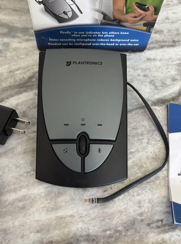 IP-телефон PLANTRONICS S12 CORDED TELEPHONE HEADSET SYSTEM 64703-03 URT2-13