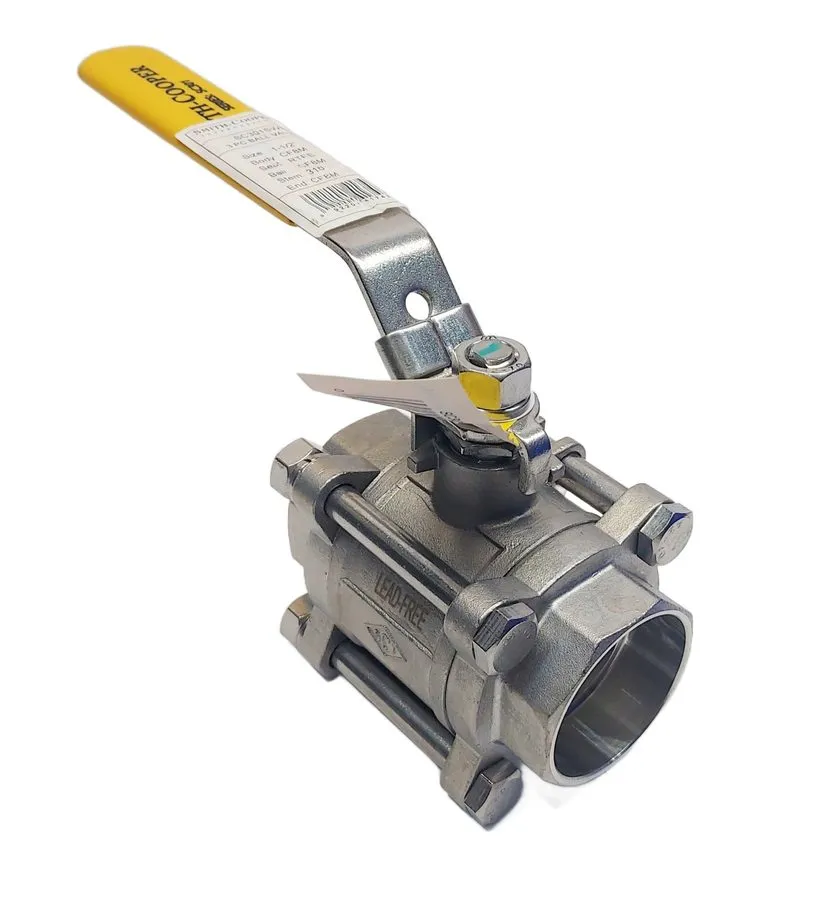 Клапан Smith-Cooper SC301SWG 1 1/4" 316 Stainless Socket Weld Ball Valve 1000 WO