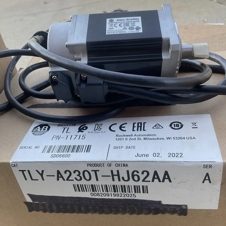 Серводвигатель Allen Bradley TLY-A230T-HJ62AN Ser A TL-Series TLY 240V AC Rotary — фото лота 2