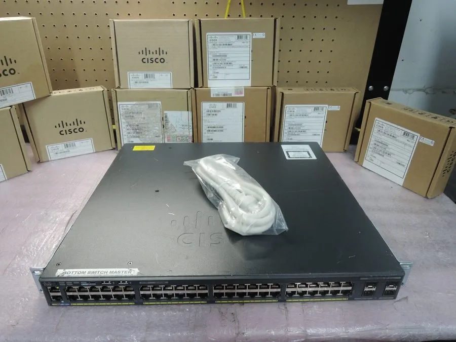 Коммутатор Cisco WS-C2960XR-48TS-I ​ 2960-XR 48 Port Ethernet Switch WITH STACK 
